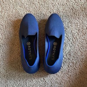 Navy blue rothy's loafers 9.5